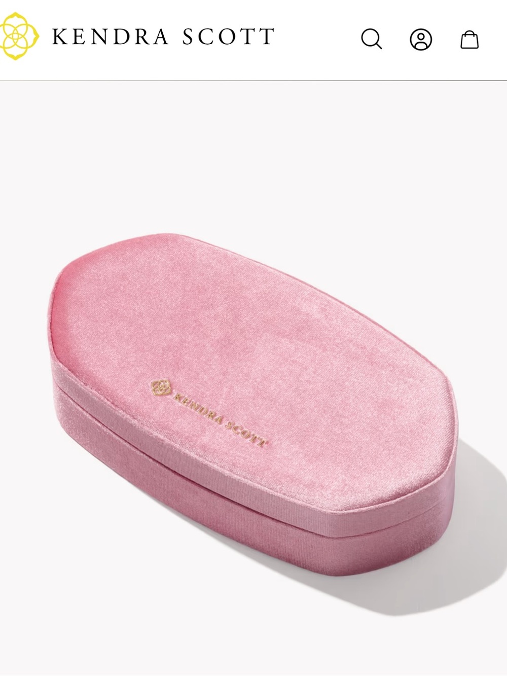 Kendra Scott Danielle Medium Jewelry Case Jewelry Holder Travel Case